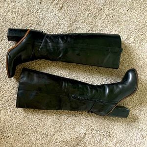 Aldo Black Riding Boots